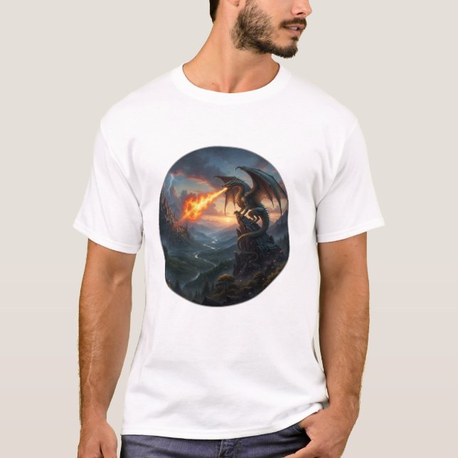 Men's basic T-shirt  (Devant)