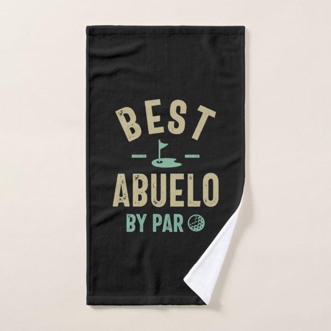 Mens Best Abuelo Par Par Par Grand-Père (Serviette à main)