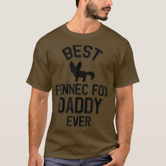 Mens Best Fennec Fox Daddy Ever T-shirt