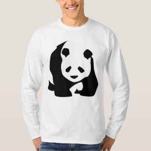 Men's BIG Panda long sleeve t-shirt