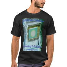 Men's "Connecting To SubSpace" black t-shirt