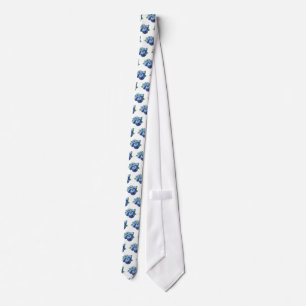 MENS CRAVATE BLEUE BLEUE SAUVAGE