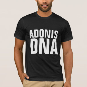 MENS D'ADN ADONIS T-SHIRTS AMUSANTS