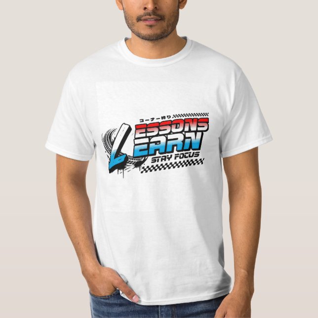 MEN'S FOCUS LESSONS LEARN VALUE T-SHIRT  (Devant)