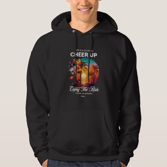 MEN'S LIFE'S JOURNEY CHEER UP PULLOVER HOODIE  (Devant)