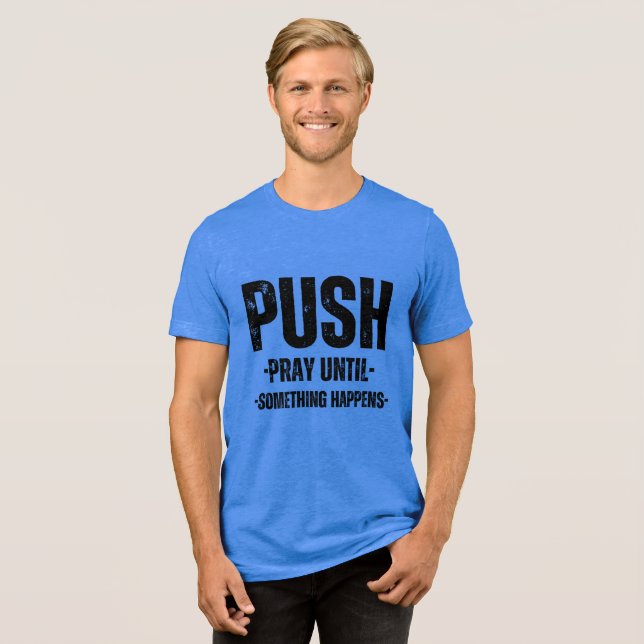 MENS MOTIVATION TSHIRT AVEC INSPIRANT DE CITATION (Recto plein)