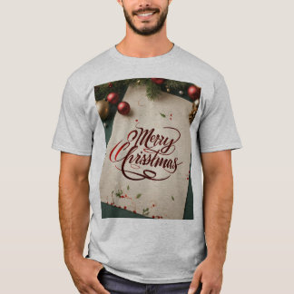 Mens Nouveau look Tshirts de Noël