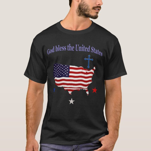Mens quatrième de Juillet t-shirts (Devant)