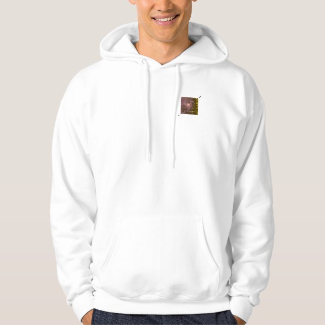MENS SWEAT - SHIRT À CAPUCHE ART ET DESIGN (Devant)