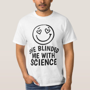MENS VINTAGE ELLE M'A AVEUGLE AVEC SCIENCE T-SHIRT