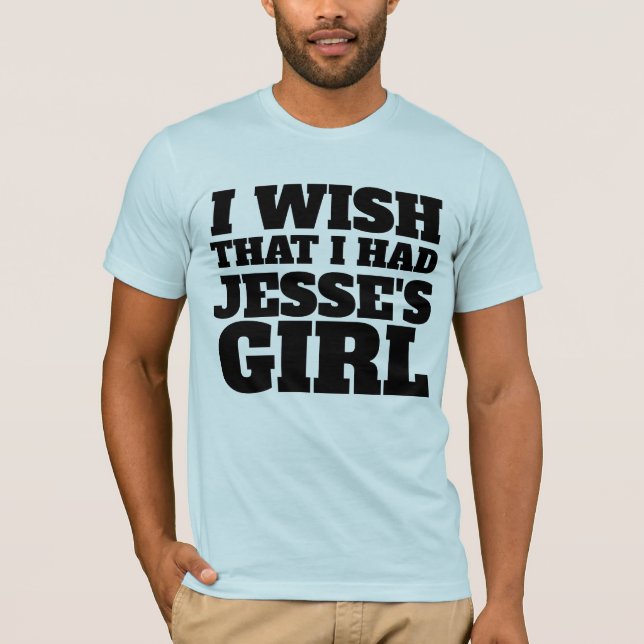 MEN'S VINTAGE JESSE'S GIRL T-SHIRT (Devant)