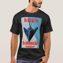 Men's "We Will Get You" black t-shirt
