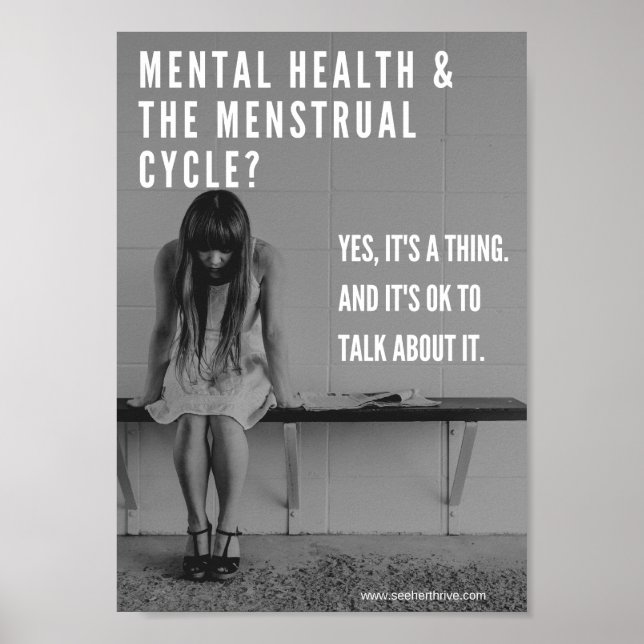 Menstrual Health Workplace Poster (Devant)