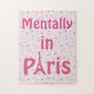 Mental In Paris Jigsaw Puzzle