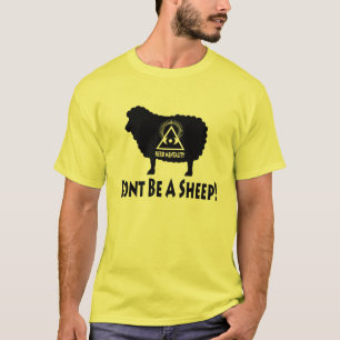 Mentalité de troupeau - ne soyez pas un T-shirt d