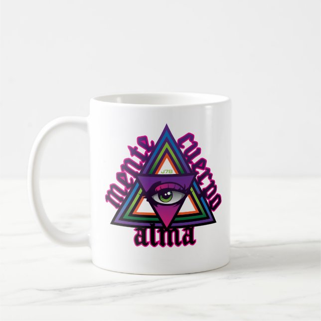 Mente Cuerpo Alma tasse de café spiritualité espag (Gauche)