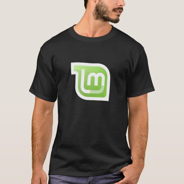 Menthe 01 de Linux de T-shirt (Devant)