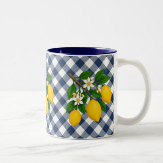 Menton Lemon Two-Tone Mug