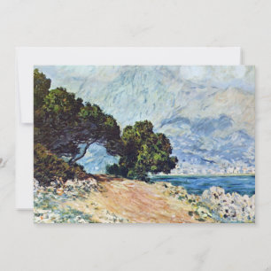 Menton vu du Cap Martin par Claude Monet