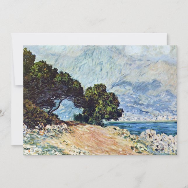 Menton vu du Casquette Martin par Claude Monet (Devant)