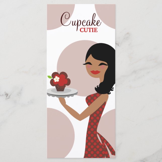 Menu 311 Candie the Cupcake Cutie Ethnic Red Brown (Devant)