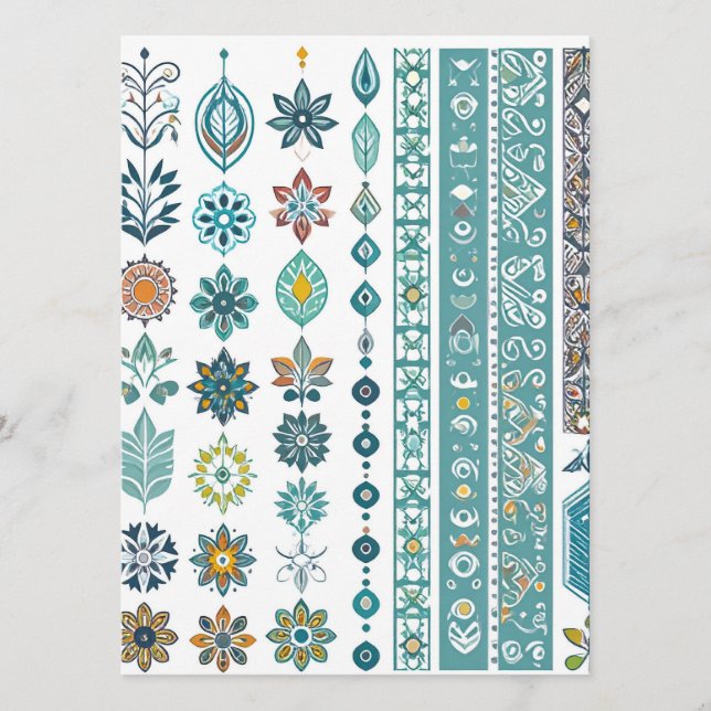 Menu amazing design (Devant)