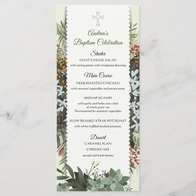 Menu Andrea (Devant)