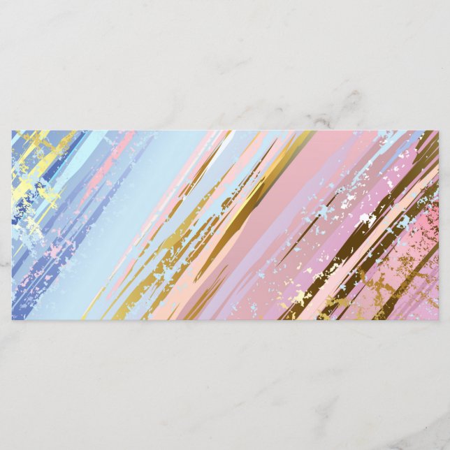 Menu Arrière - plan rose texturé (Devant)