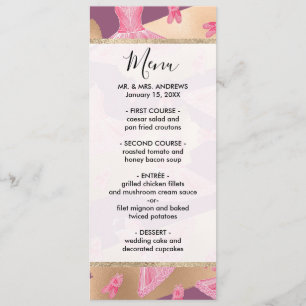 Menu Artsy Girly Rose or violet Ballerina Robe Chaussur