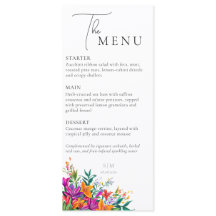 Audacieux Floral Élégant Botanique Rose Mariage Ét