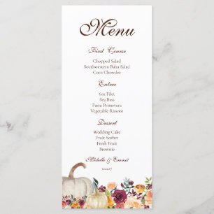 Menu Automne, Menu Thanksgiving, Menu Friendsgivin