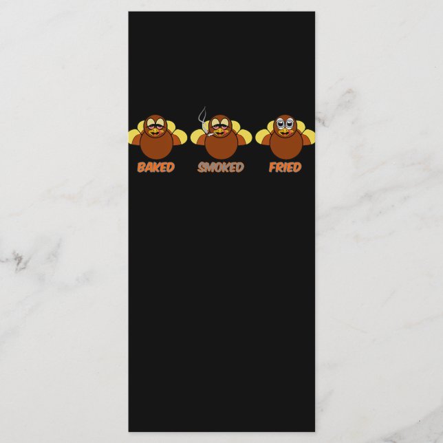 Menu BBQ Fumé Fraisé Fraisé Turquie (Devant)