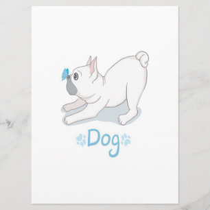 Menu Beau Chien À Beurre Français