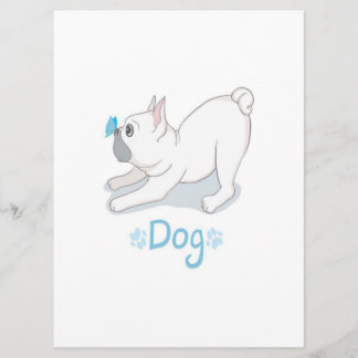 Menu Beau Chien À Beurre Français