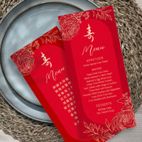 Bilingue Ranunculus Chinois "Longévité" Anniversai