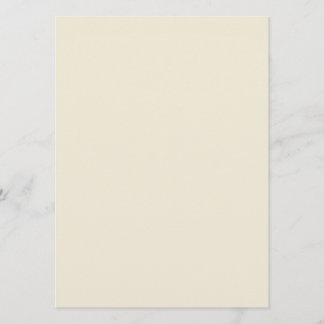 Menu Blanc cassé uni