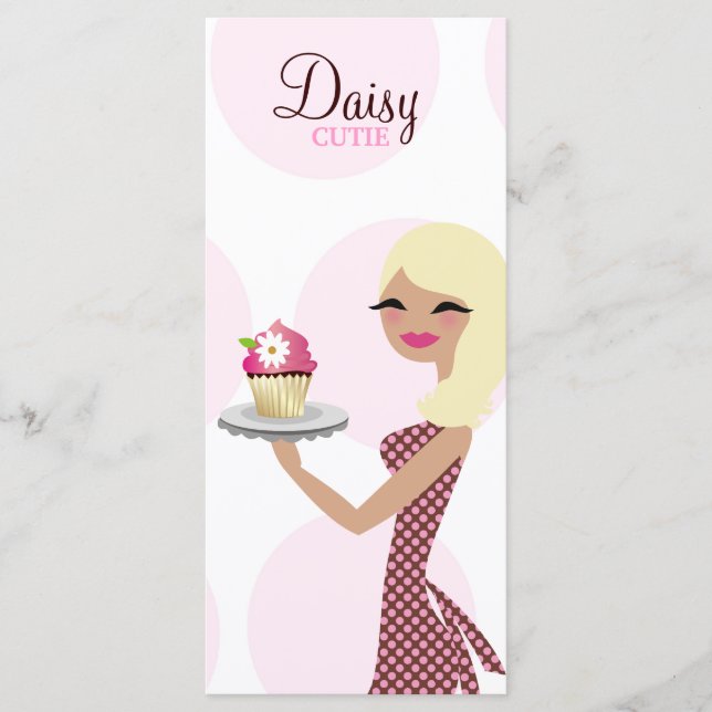 Menu Blonde onduleuse de Cutie de petit gâteau de 311 (Devant)