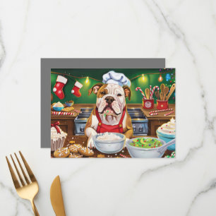 Menu Boulangerie de vacances de Bouledogue Américain :