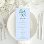 Menu Buffet Whimsical Table Doodle Croquis Moderne PERS<br><div class="desc">Utilisez ces cartes de menu sucrées et fantaisistes pour votre mariage, fête de fiançailles, douche nuptiale ou autre événement. Main dessinée par moi pour toi. Entièrement modifiable, ajoutez votre propre texte ou couleur arrière - plan. Cliquez sur "personnaliser" pour modifier le texte et "modifier la conception" pour modifier les polices,...</div>