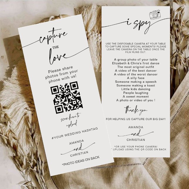 Menu Capturer l'amour Photo I Spy Mariage Jeu de récupé (Créateur téléchargé)