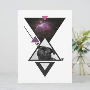 Menu Carlin spatial   Black Carlin Chien Idée Cadeau Po