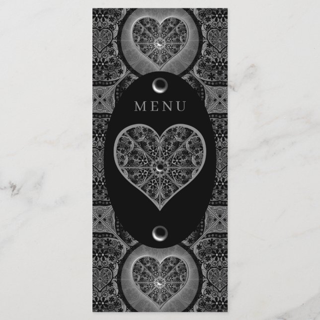 Menu Céramique noir (Dos)