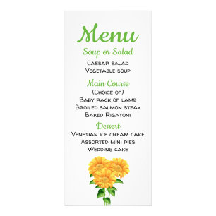 Menu Chats Noir Blanc Mariage Fête Moderne Kitty