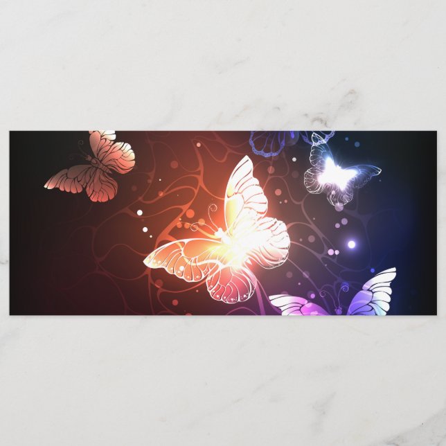 Menu Clowing Night Butterflies (Devant)