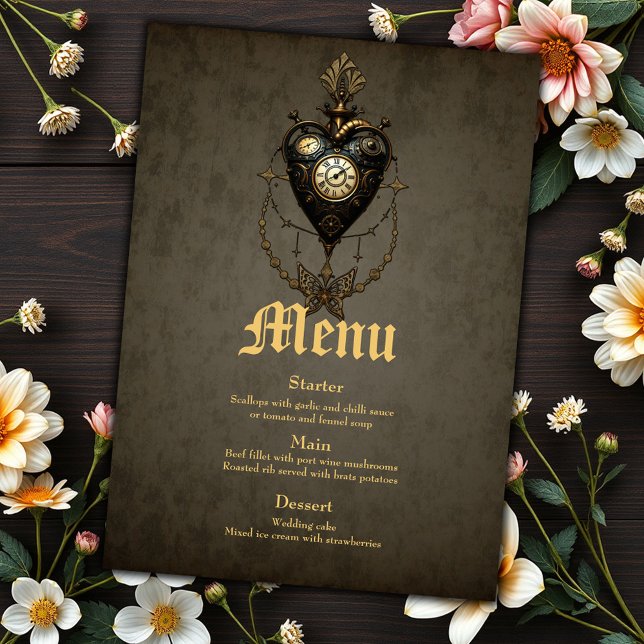 Menu Coeur de vapeur, (Créateur téléchargé)