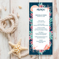 Corail tropical | Nautical Beach Wedding