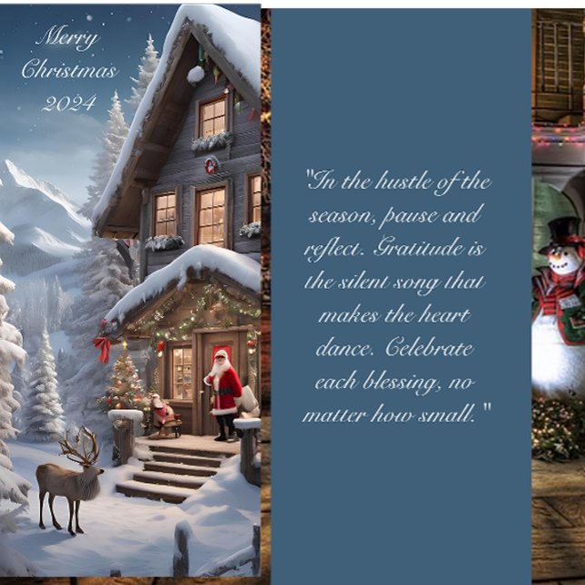 Menu Cosy Winter Blessings Signet (Créateur téléchargé)