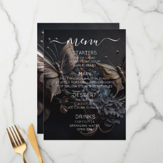 Menu Créez Vos Propres Papillons Vintage Personnalisés