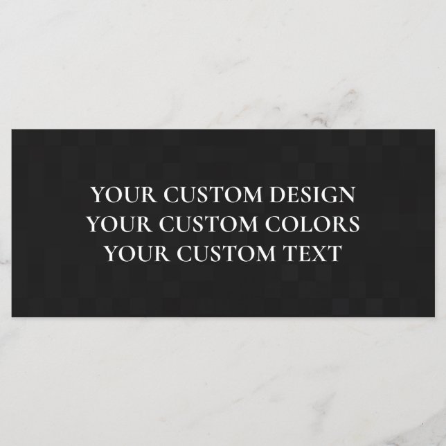 Menu Créez votre propre personnalisation (Devant)