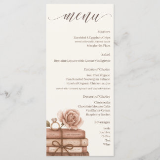Menu de Baby Shower Nouvelle Ère